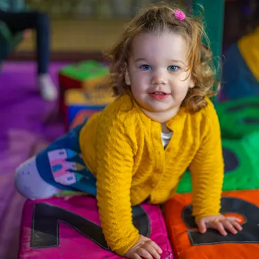 Toddler at Dragon's Playhouse